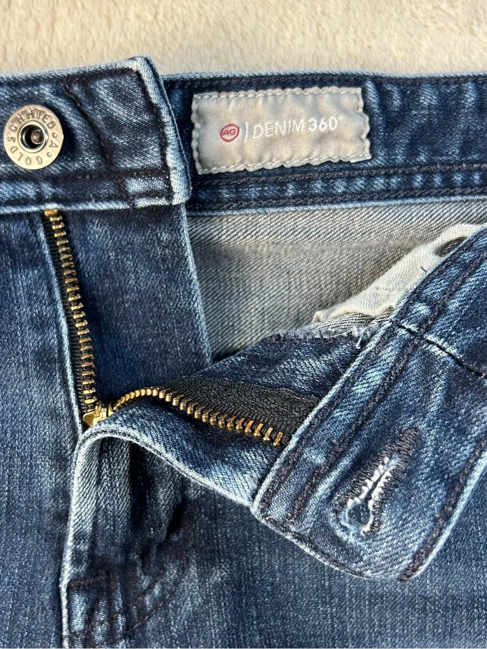 AG The Everett Denim 360 Slim Straight Jeans 29x34